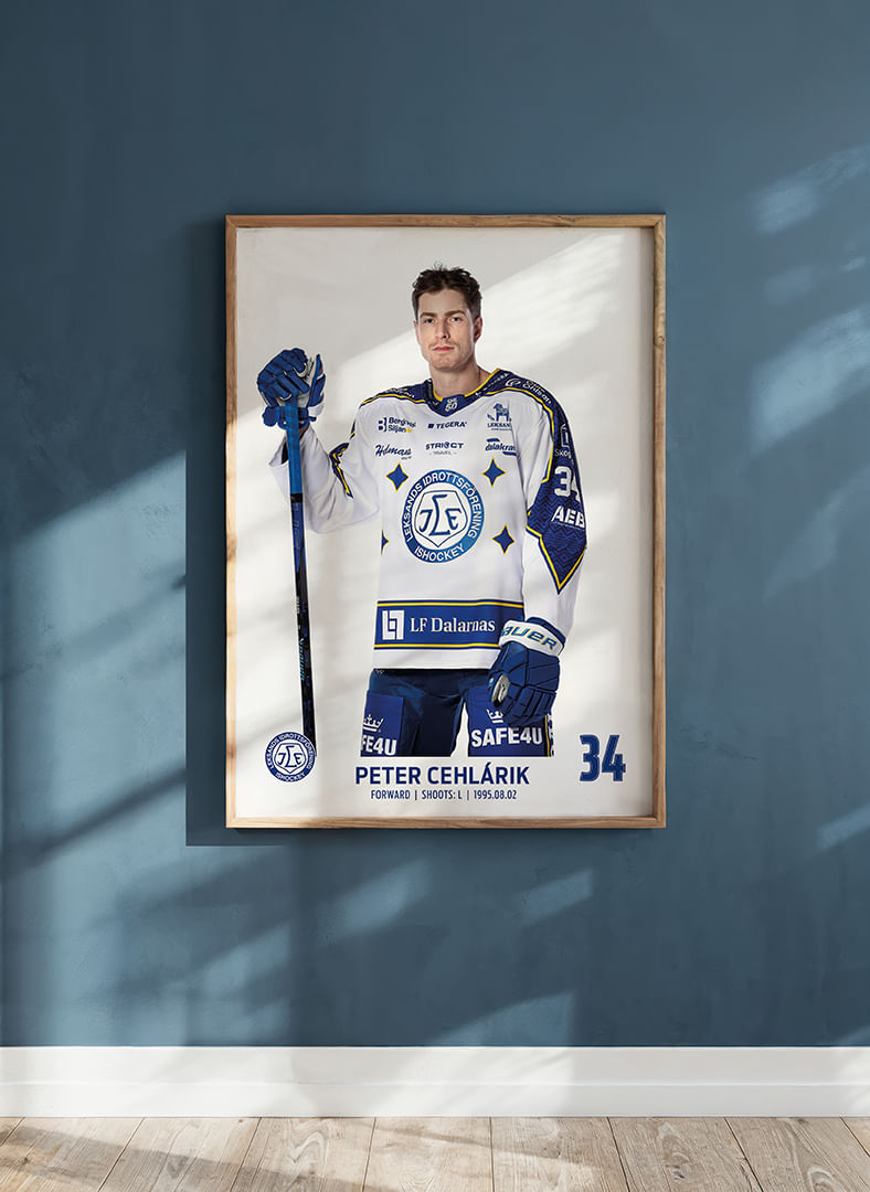 Peter Cehlárik #34 Leksands IF 2025/2026-12