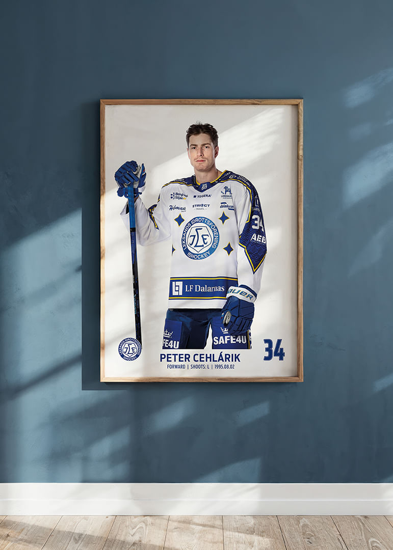 Peter Cehlárik #34 Leksands IF 2025/2026-12