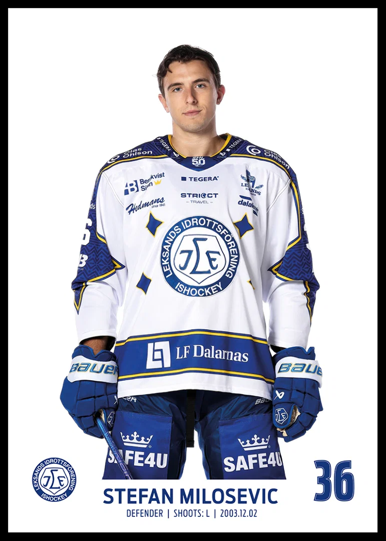 Stefan Milosevic #36 Leksands IF 2025/2026-12