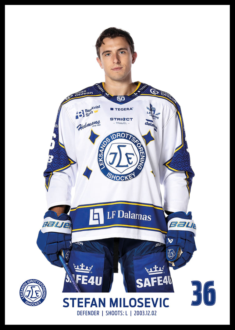 Stefan Milosevic #36 Leksands IF 2025/2026-12