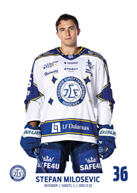 Stefan Milosevic #36 Leksands IF 2025/2026-1