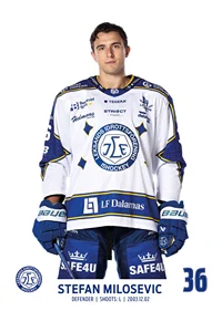 Stefan Milosevic #36 Leksands IF 2025/2026-1