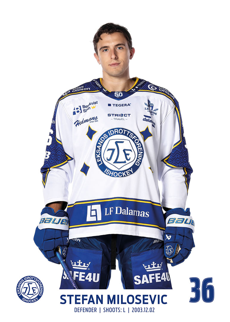 Stefan Milosevic #36 Leksands IF 2025/2026-12