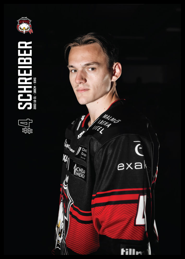 Martin Schreiber #4 Malmö Redhawks 2025/2026-12