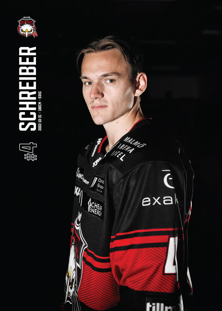 Martin Schreiber #4 Malmö Redhawks 2025/2026-12