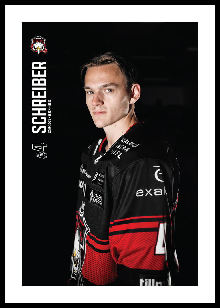Martin Schreiber #4 Malmö Redhawks 2025/2026-12