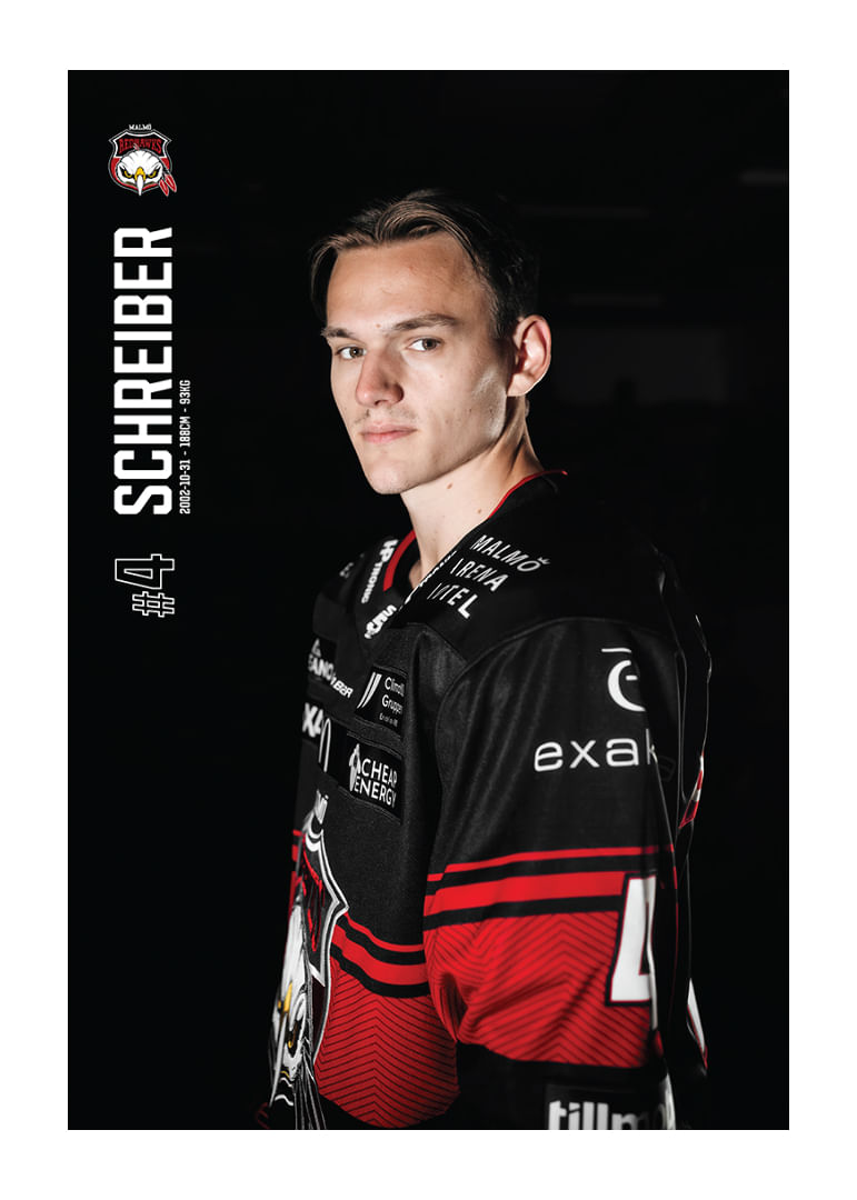 Martin Schreiber #4 Malmö Redhawks 2025/2026-12