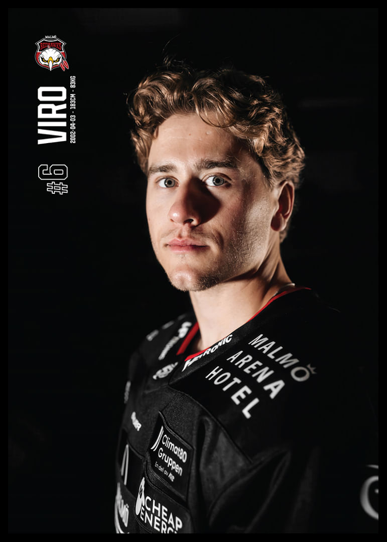 Eemil Viro #6 Malmö Redhawks 2025/2026-12