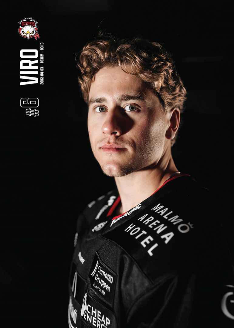 Eemil Viro #6 Malmö Redhawks 2025/2026-12