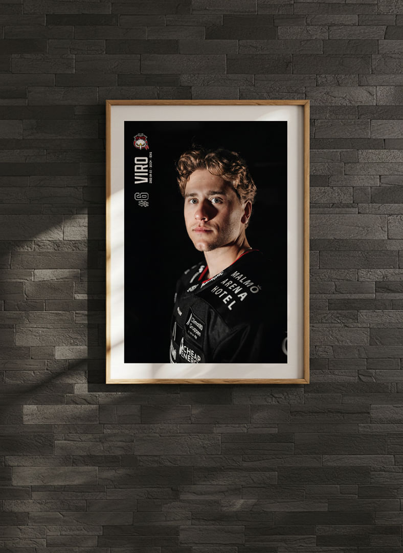 Eemil Viro #6 Malmö Redhawks 2025/2026-12