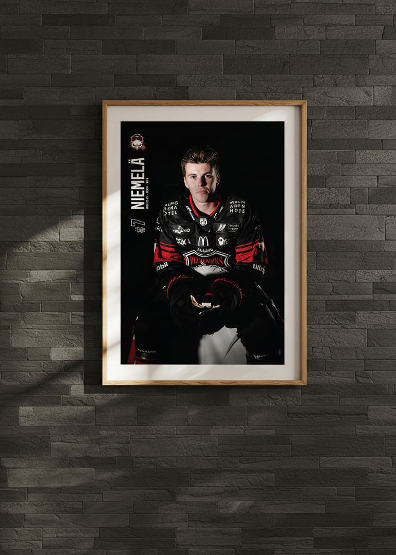 Topi Niemelä #7 Malmö Redhawks 2025/2026-12