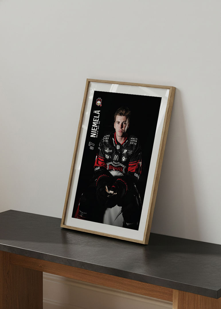 Topi Niemelä #7 Malmö Redhawks 2025/2026-12