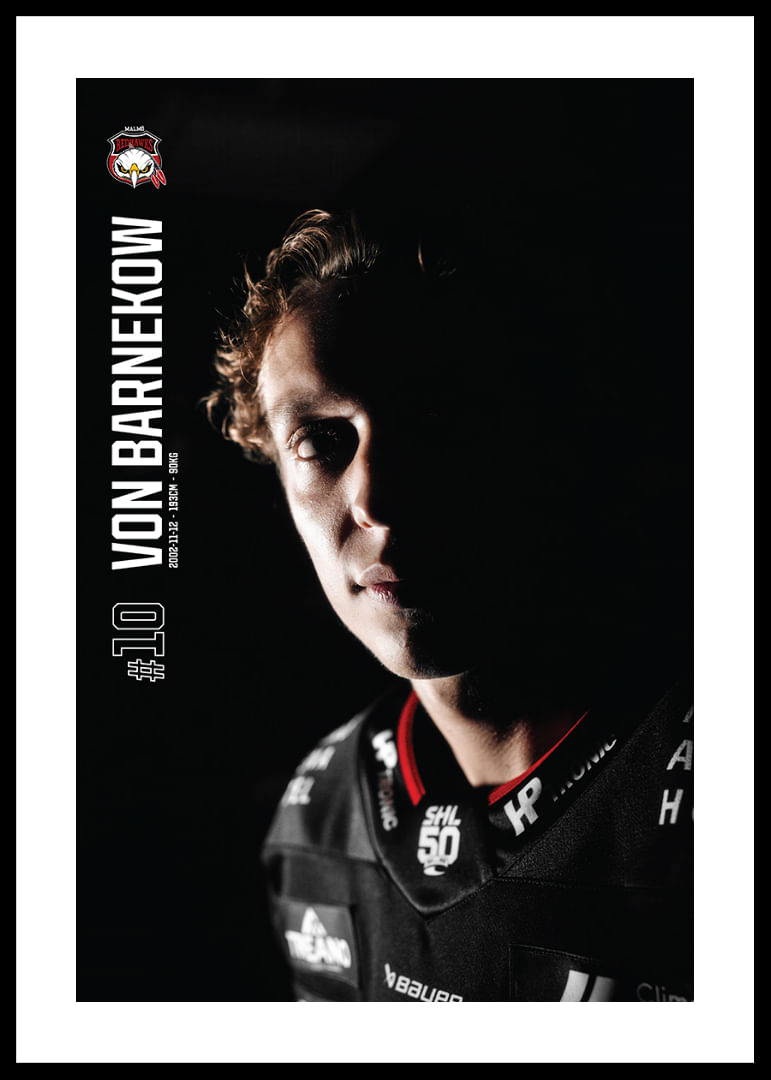 William Von Barnekow #10 Malmö Redhawks 2025/2026-12