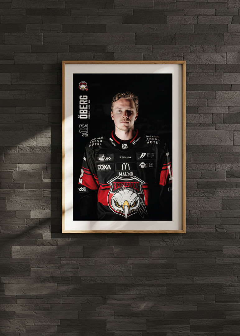 Linus Öberg #12 Malmö Redhawks 2025/2026-12