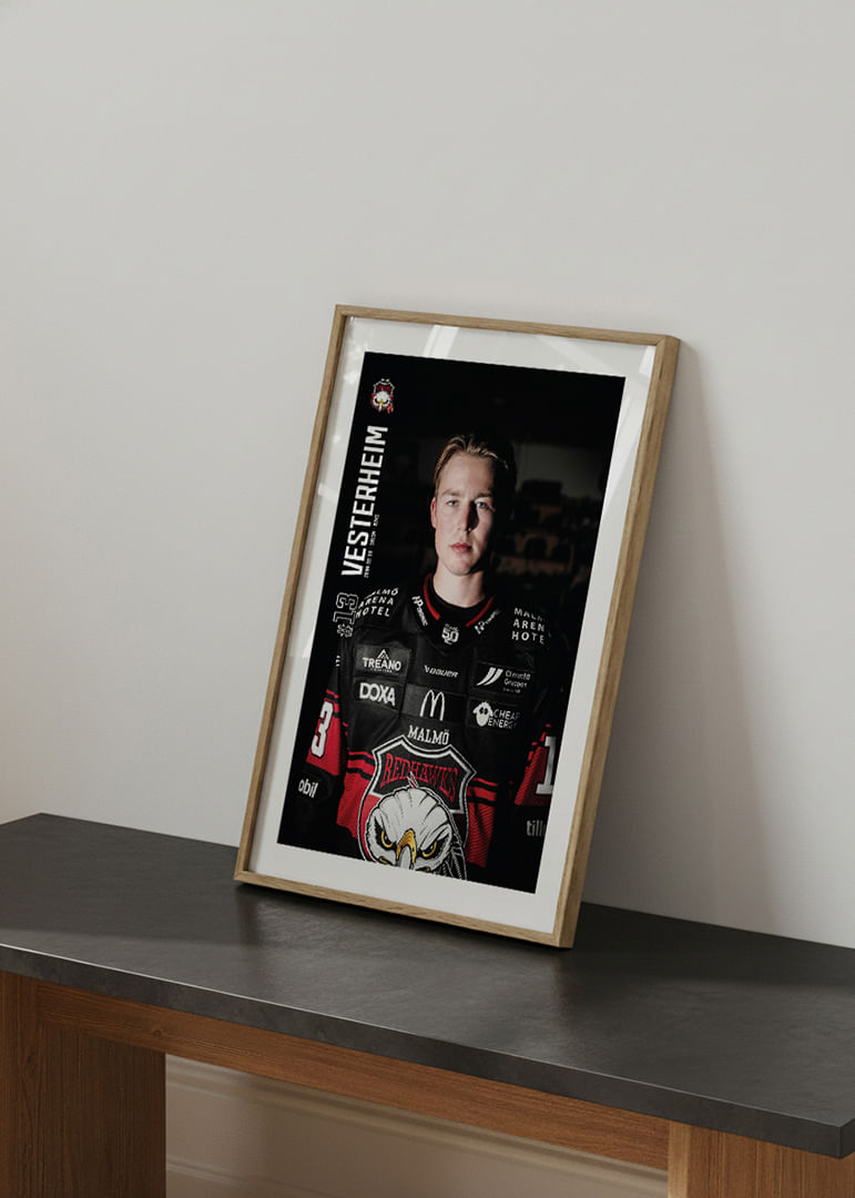 Petter Vesterheim #13 Malmö Redhawks 2025/2026-12