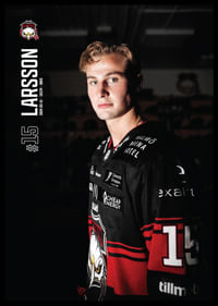 Freddie Larsson #15 Malmö Redhawks 2025/2026-2
