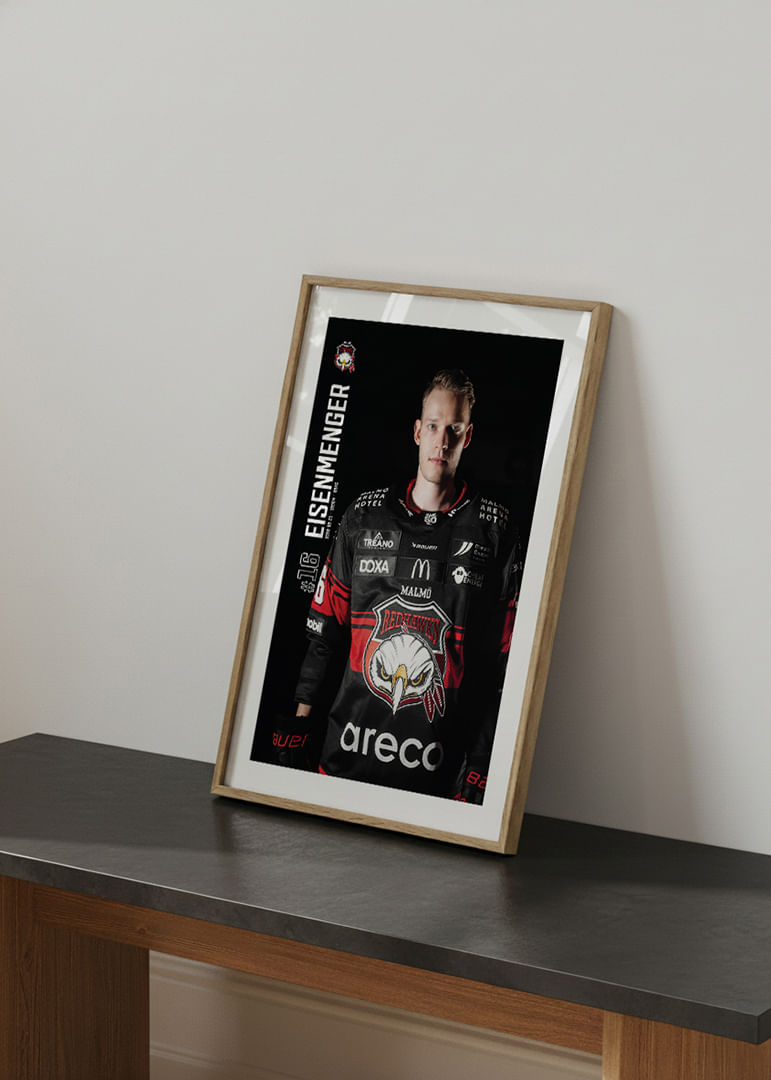 Maximilian Eisenmenger #16 Malmö Redhawks 2025/2026-12