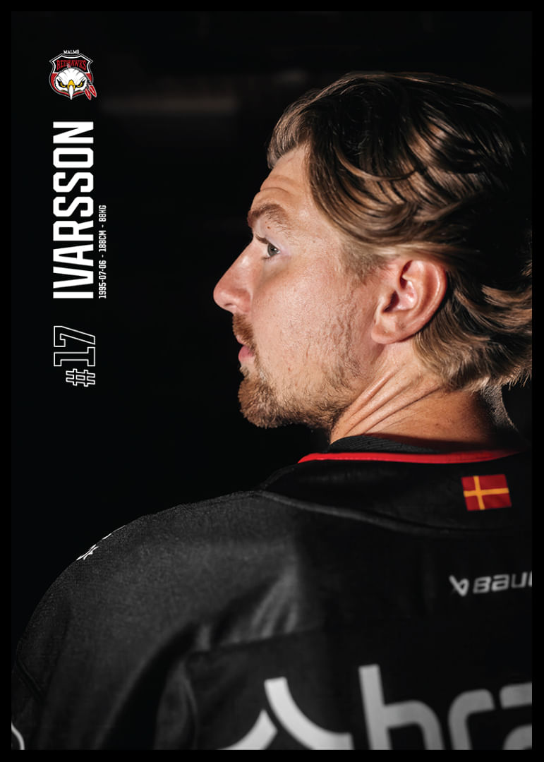 Johan Ivarsson #17 Malmö Redhawks 2025/2026-12