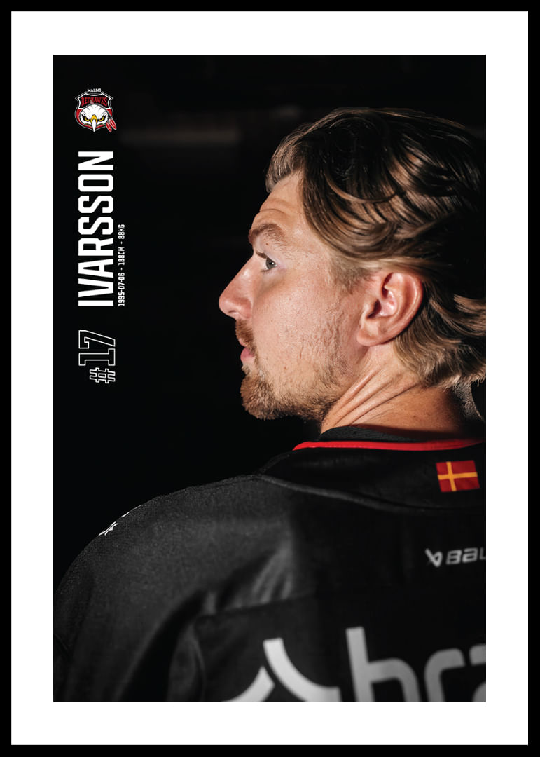 Johan Ivarsson #17 Malmö Redhawks 2025/2026-12