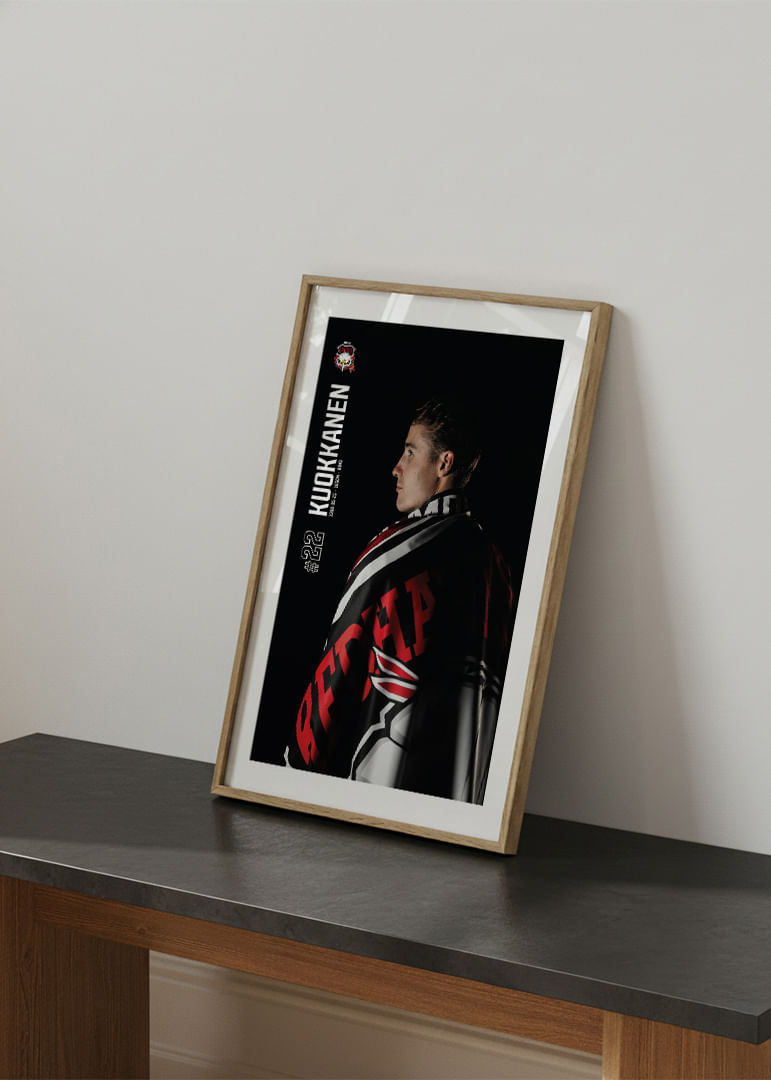 Janne Kuokkanen #22 Malmö Redhawks 2025/2026-12