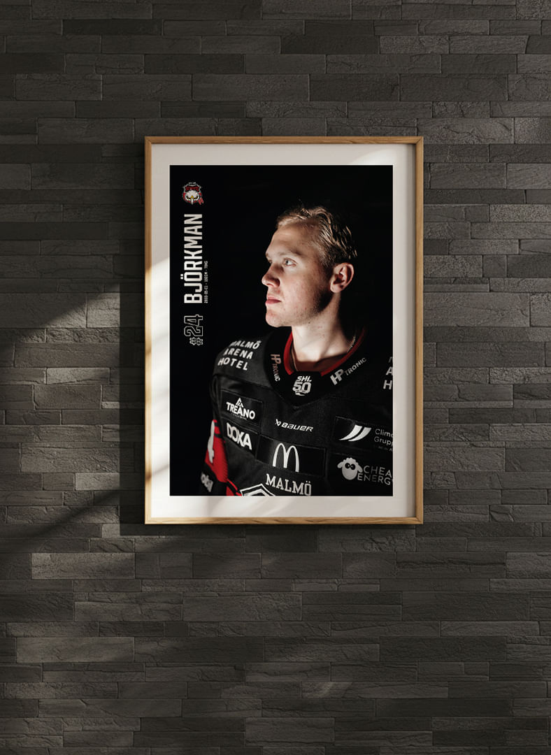 Filip Björkman #24 Malmö Redhawks 2025/2026-12