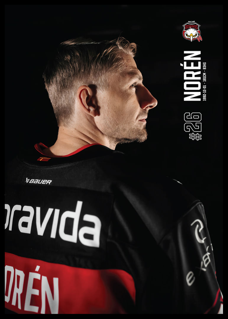 Patrik Norén #26 Malmö Redhawks 2025/2026-12