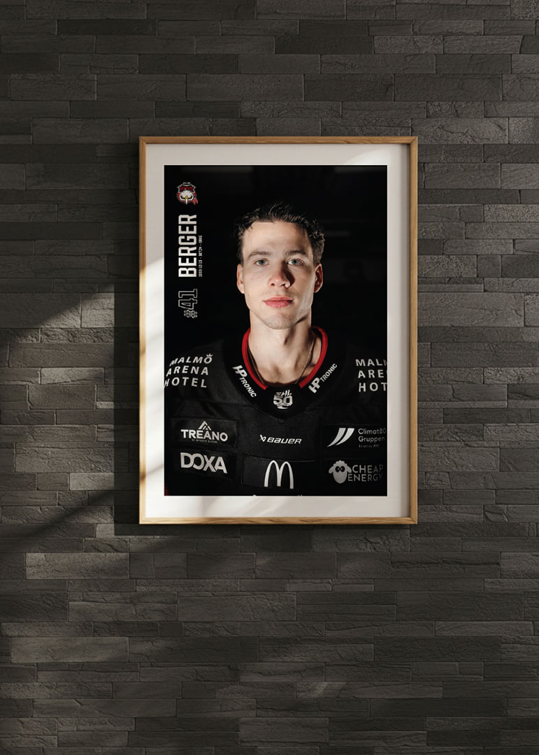 Joseph Berger #41 Malmö Redhawks 2025/2026-12