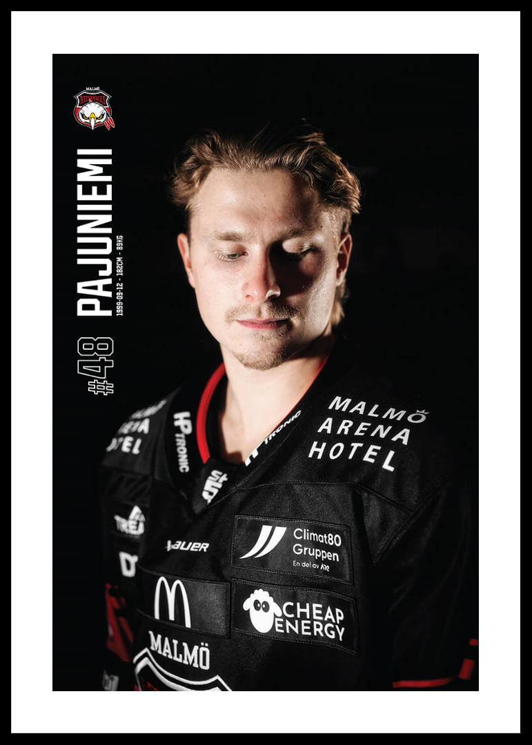 Lauri Pajuniemi #48 Malmö Redhawks 2025/2026-12