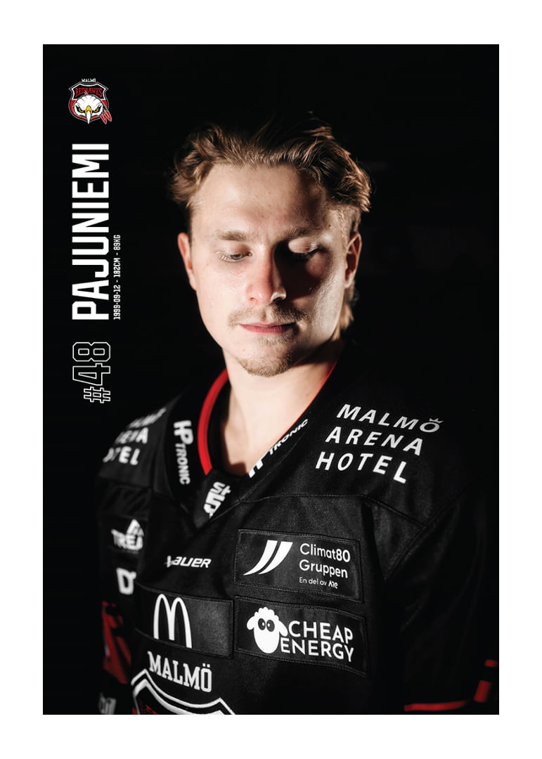 Lauri Pajuniemi #48 Malmö Redhawks 2025/2026-12