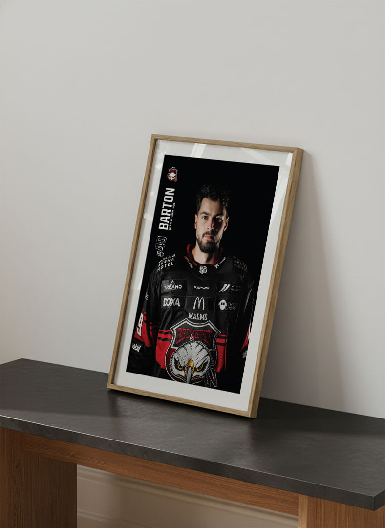 Seth Barton #49 Malmö Redhawks 2025/2026-12