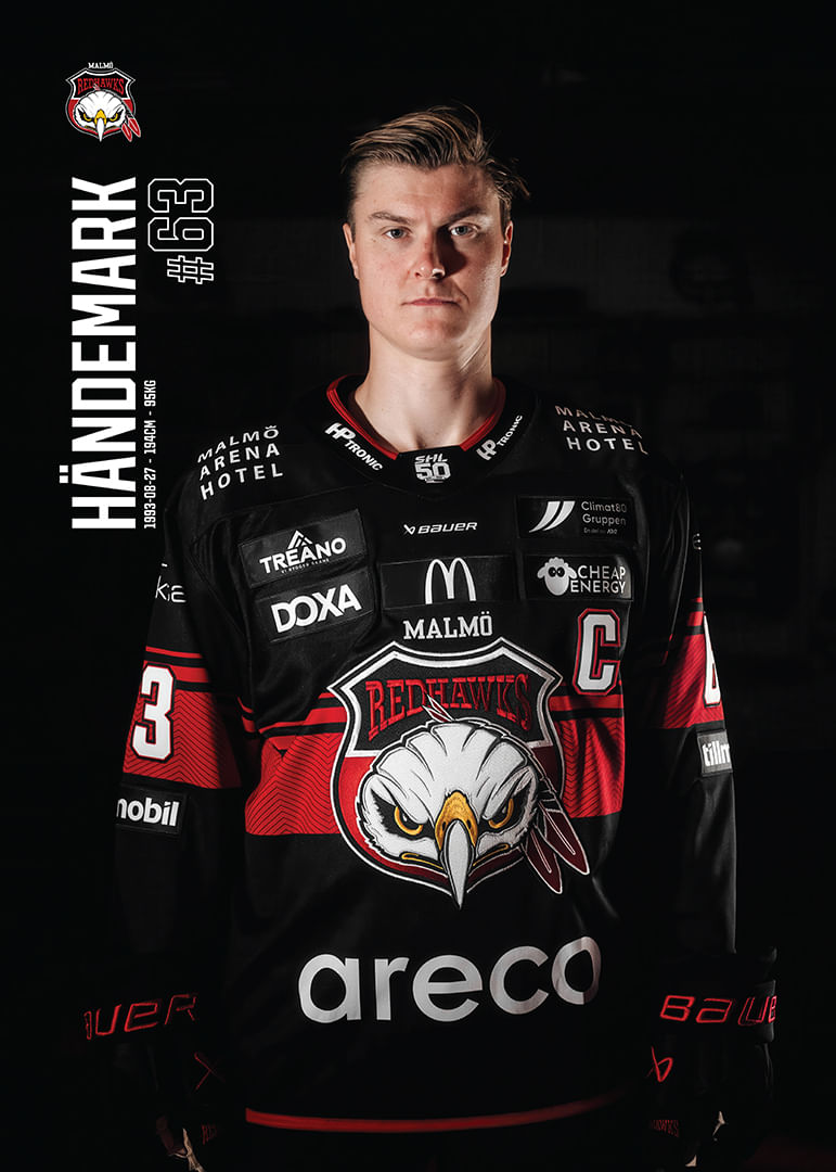 Fredrik Händemark #63 Malmö Redhawks 2025/2026-12