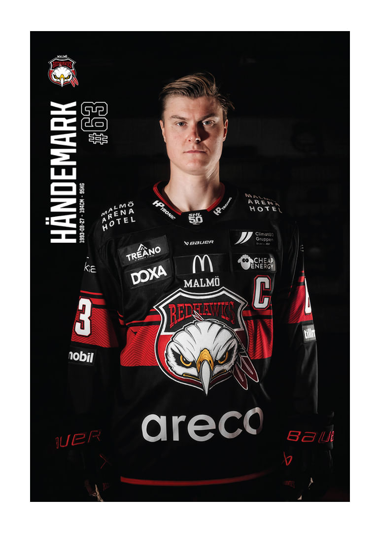 Fredrik Händemark #63 Malmö Redhawks 2025/2026-12