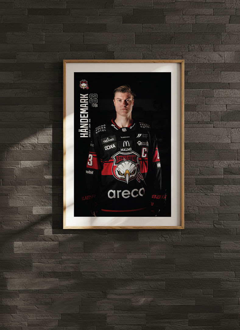 Fredrik Händemark #63 Malmö Redhawks 2025/2026-12