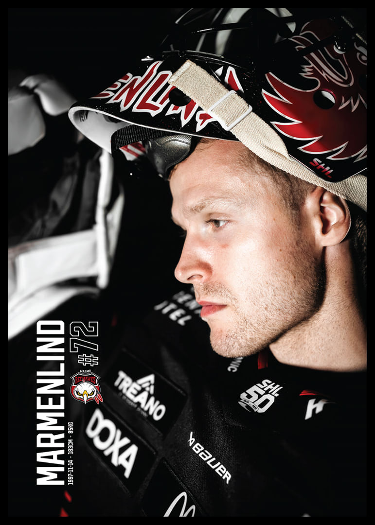 Daniel Marmenlind #72 Malmö Redhawks 2025/2026-12