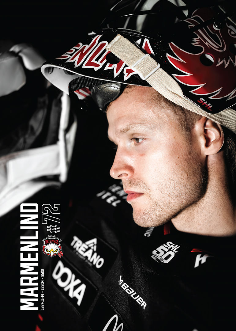Daniel Marmenlind #72 Malmö Redhawks 2025/2026-12