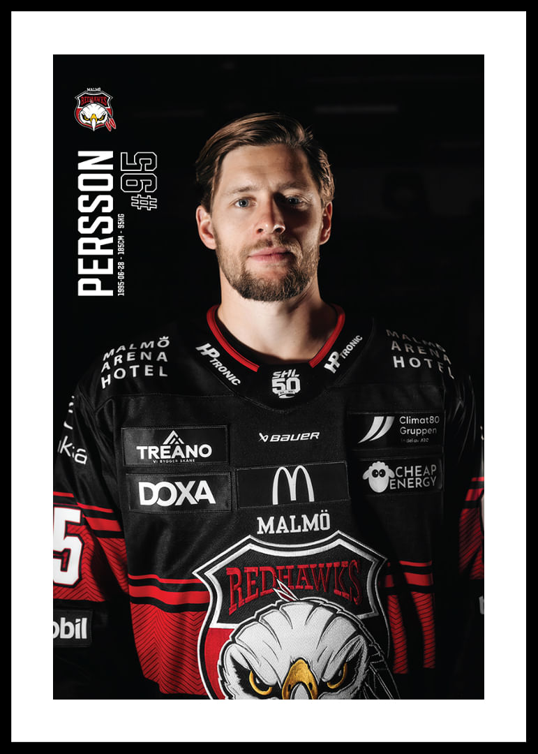 Carl Persson #95 Malmö Redhawks 2025/2026-12