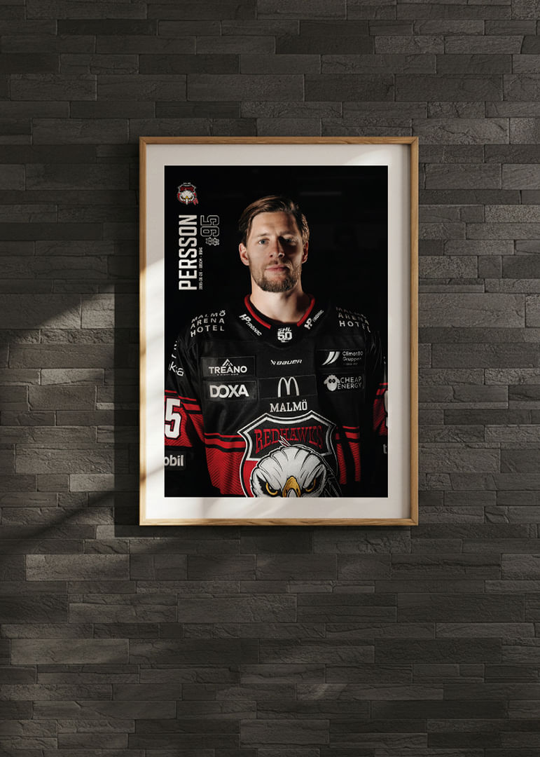Carl Persson #95 Malmö Redhawks 2025/2026-12