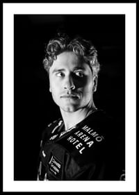 Eemil Viro #6 Malmö Redhawks B&W 2025/2026-0