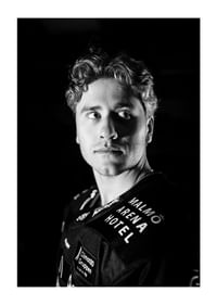 Eemil Viro #6 Malmö Redhawks B&W 2025/2026-1
