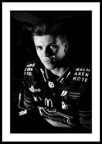 Topi Niemelä #7 Malmö Redhawks B&W 2025/2026-0