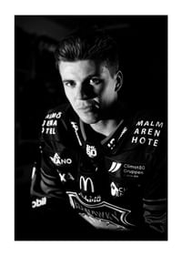 Topi Niemelä #7 Malmö Redhawks B&W 2025/2026-1