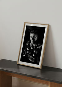 Topi Niemelä #7 Malmö Redhawks B&W 2025/2026-5