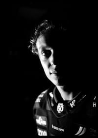 William Von Barnekow #10 Malmö Redhawks B&W 2025/2026-2