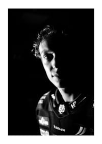William Von Barnekow #10 Malmö Redhawks B&W 2025/2026-1