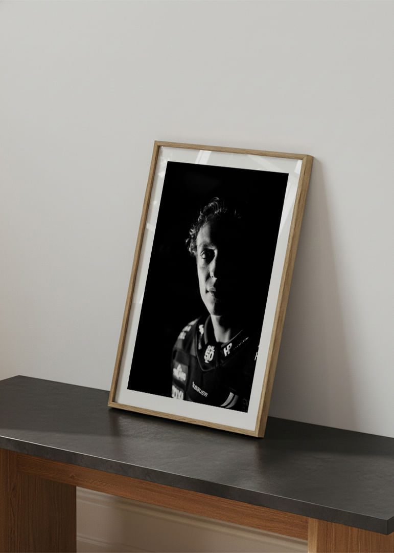 William Von Barnekow #10 Malmö Redhawks B&W 2025/2026-12