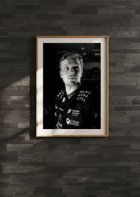 Linus Öberg #12 Malmö Redhawks B&W 2025/2026-4