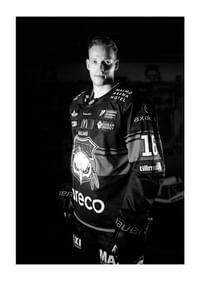 Maximilian Eisenmenger #16 Malmö Redhawks B&W 2025/2026-1