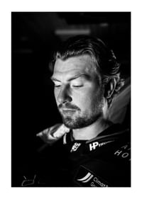 Johan Ivarsson #17 Malmö Redhawks B&W 2025/2026-1