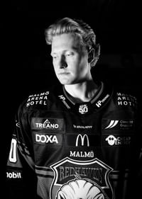  Thomas Berg Paulsen #20 Malmö Redhawks B&W 2025/2026-3
