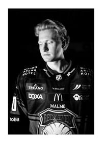  Thomas Berg Paulsen #20 Malmö Redhawks B&W 2025/2026-1